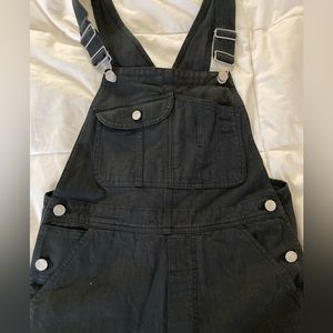 Black Denim Outerknown Voyage Overalls